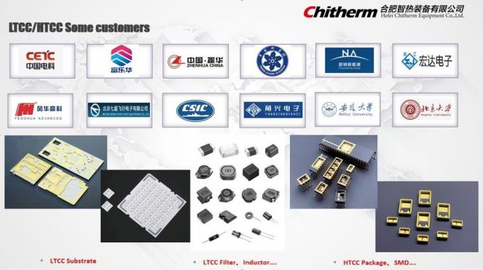 Chitherm 1500°C HBF105-14 Sintering Furnace operational view