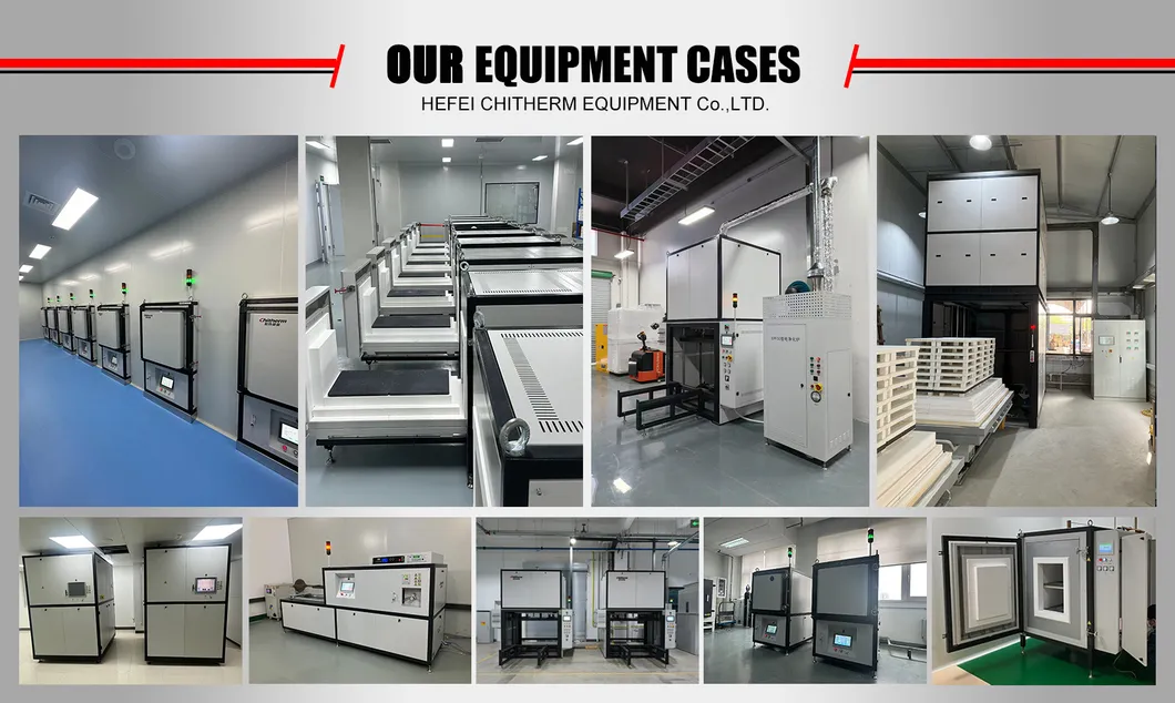 Muffle Furnace Hbf80-17nh Type High Temperature Atmosphere Box Furnace Temperature Control Stability ± 1 º C