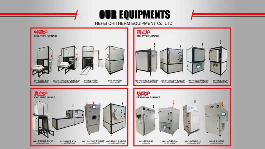 Muffle Furnace Hbf80-17nh Type High Temperature Atmosphere Box Furnace Temperature Control Stability ± 1 º C
