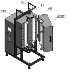 The Vtf1050-05 Vertical Vacuum Tube Furnace Is Suitable for Firing Electronic Products at 500° C or Below.