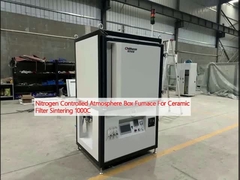Nitrogen Controlled Atmosphere Box Furnace For Ceramic Filter Sintering 1000C