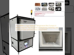 The Mbf64-11 Type Medium-Temperature Box Furnace Is Mainly Used for The Processes of Degassing, Sintering, and Curing of Glass and Electronic Components.